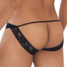 CandyMan Jockstrap Dentelle Qetesh Noir